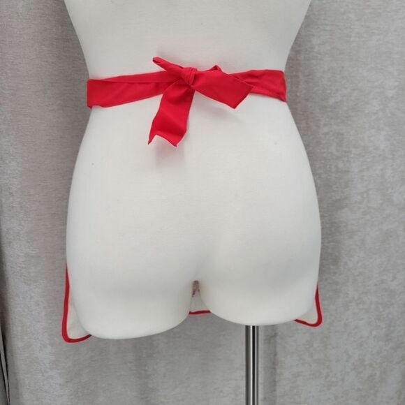 Christmas Holiday Vintage Waist Apron Hostess Wear - Picture 5 of 7